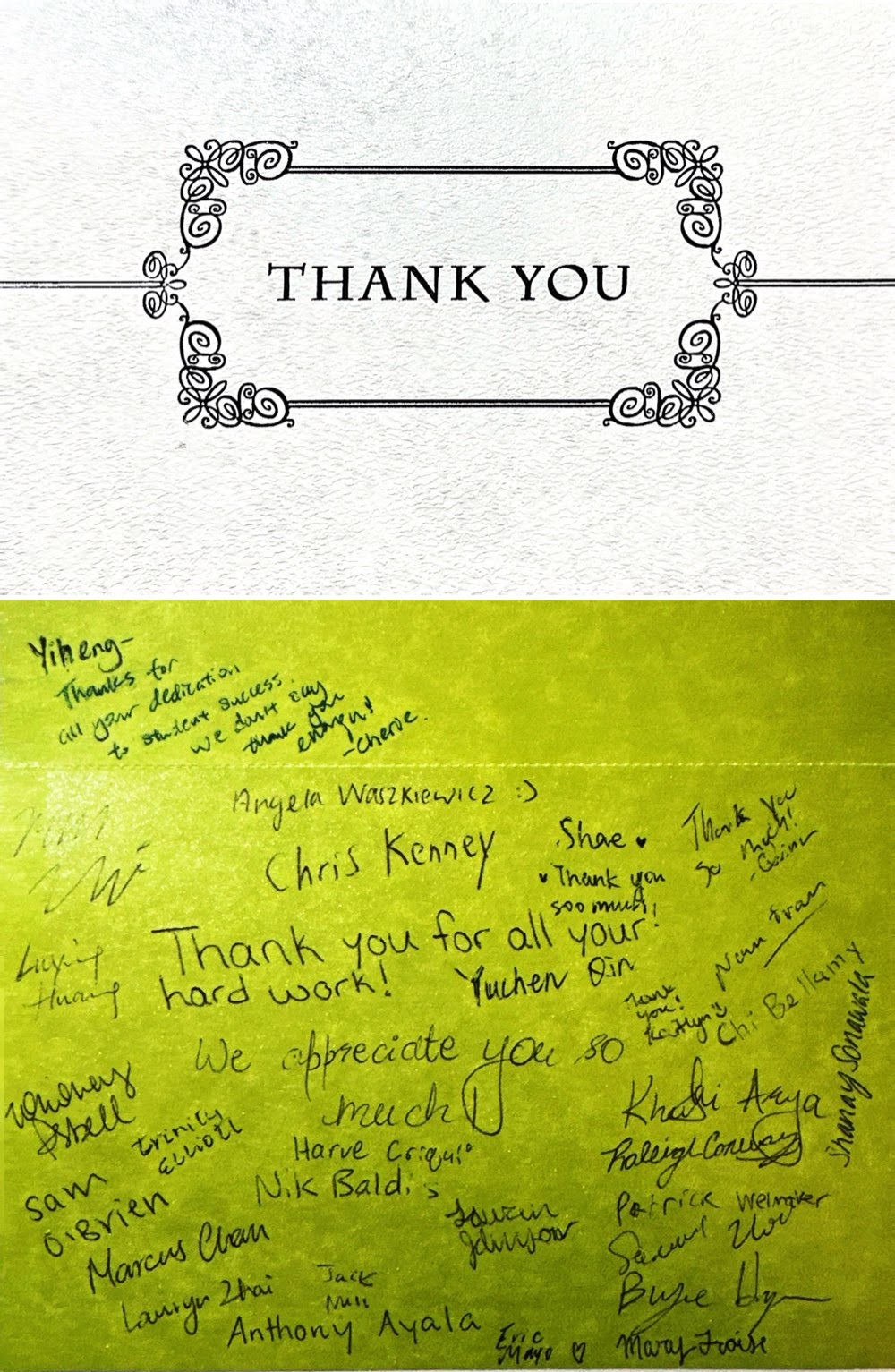 Thank You Note